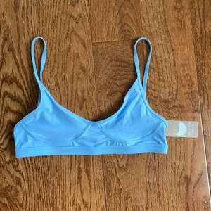 Gnash blue bikini top